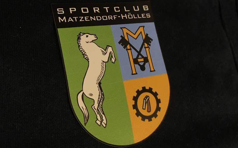 Wappen von Sportklub Matzendorf-Hölles im Digital gedruckt